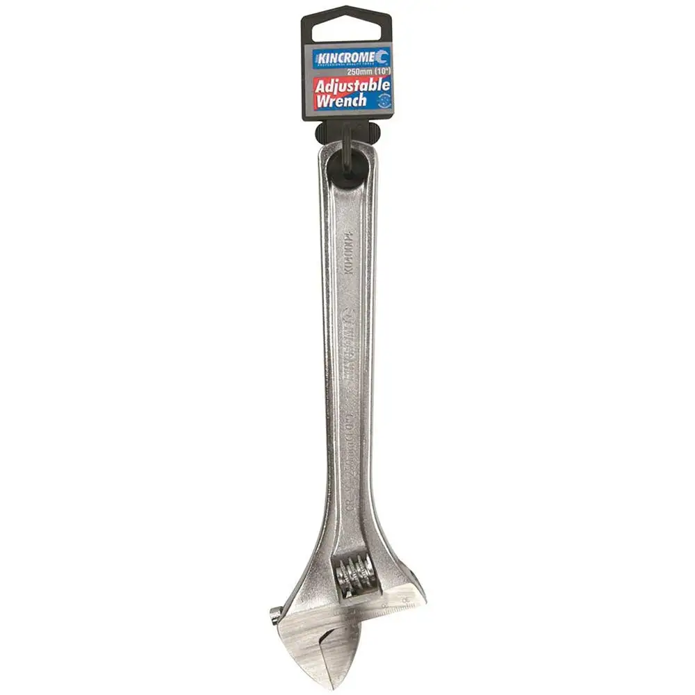KINCROME 250mm 34mm Chrome Jaw Adjustable Wrench K040004