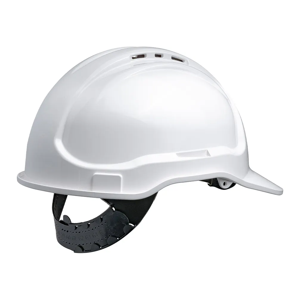 TUFFGARD 6 Point Suspension Vented Hard Hat HTG57-WH