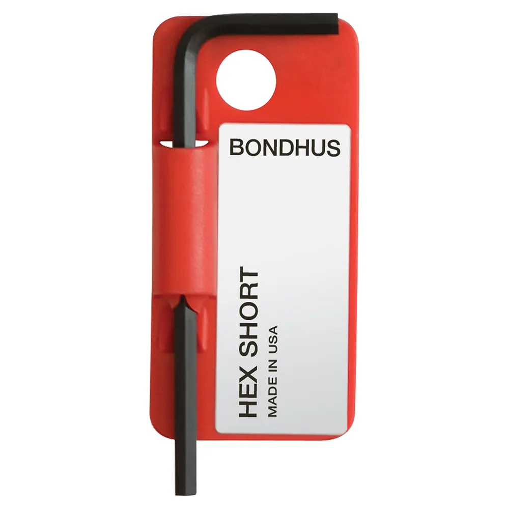 BONDHUS 19Mm Hex End L-Wrench Short Tag-Bar BD15888