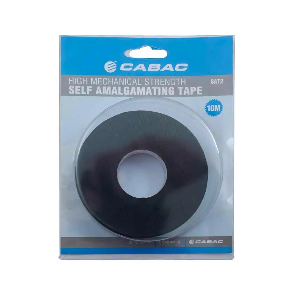 CABAC 20mm X 10m SA Insulation Electrical Tape - Black SAT2