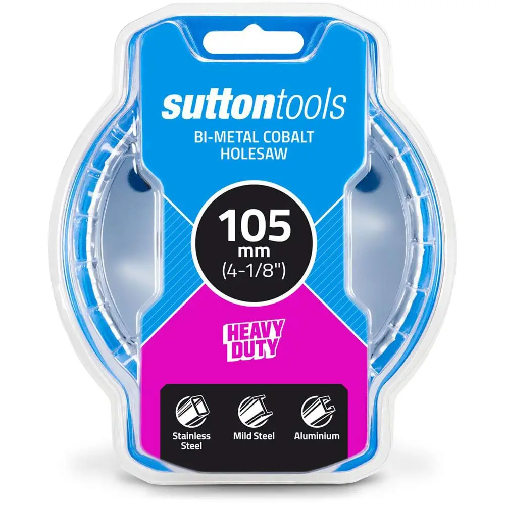 SUTTON 105mm (4.1/8inch) Bi-Metal Cobalt Holesaw
