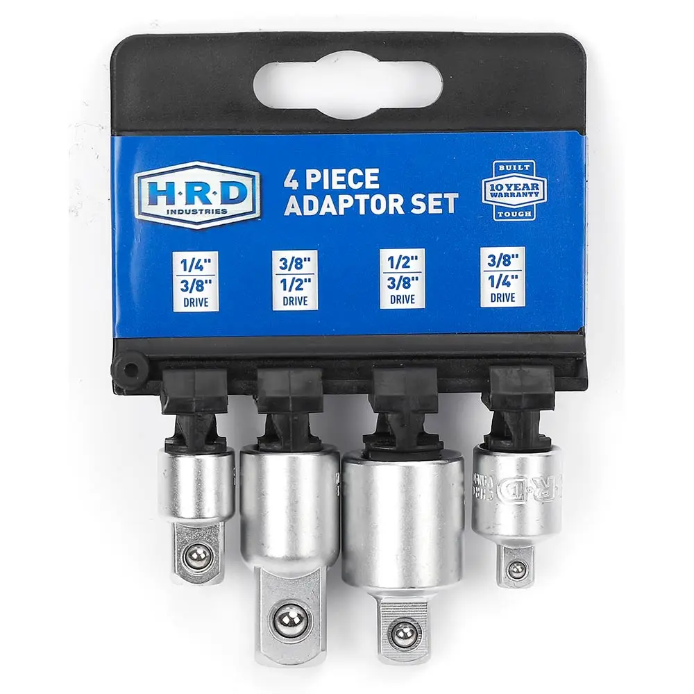 HRD Piece 1/4, 3/8 & 1/2inch Adaptor Set HMXVADS4