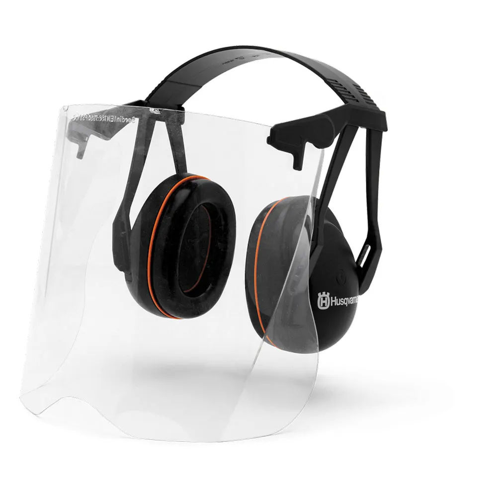 HUSQVARNA Garden Plexi Visor With Earmuffs 505665360