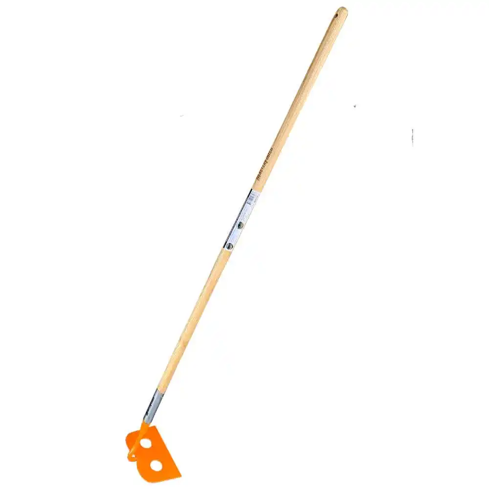 MASTERFINISH 230mm 1.6M Timber Handle Mortar Hoe MFHOE-L