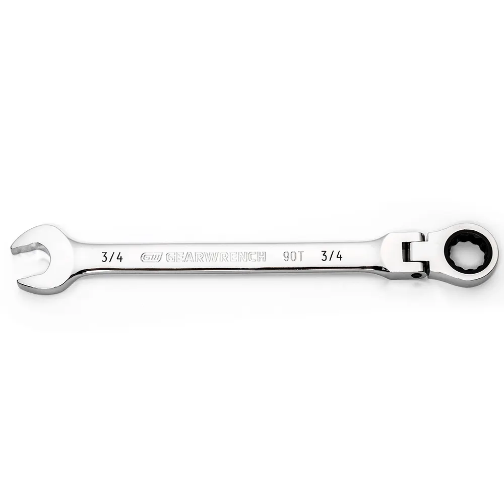 GEARWRENCH 3/4" 90T Flexhead Ratcheting Combination Wrench 86749