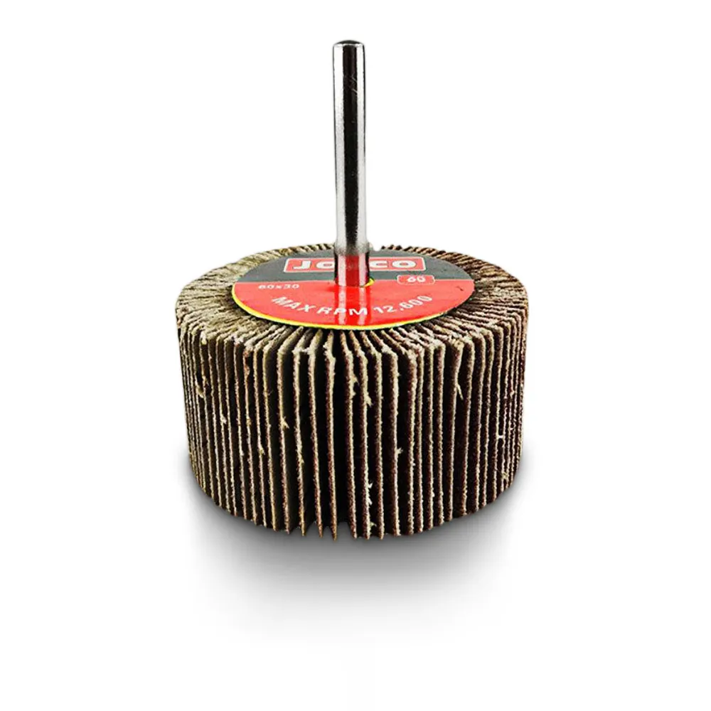 JOSCO 60 x 30mm 60-Grit Mounted Flap Wheel