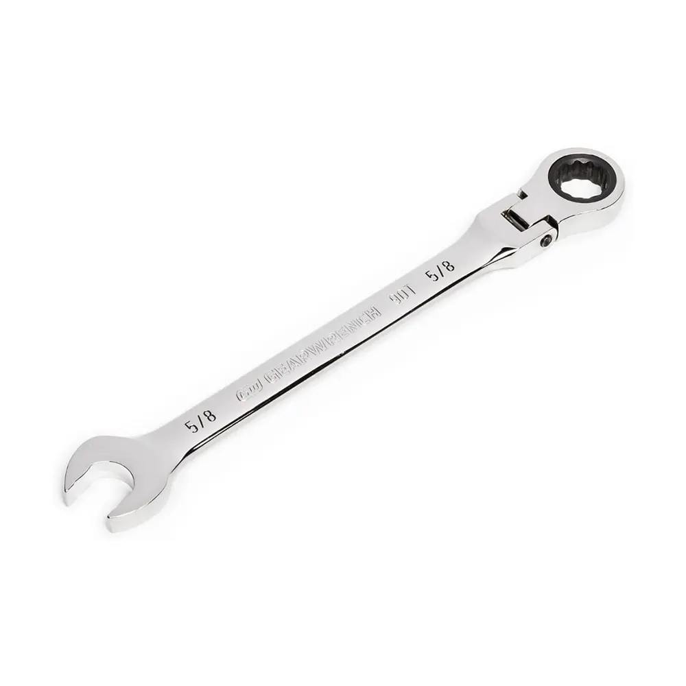 GEARWRENCH 5/8" 90T Flexhead Ratcheting Combination Wrench 86747