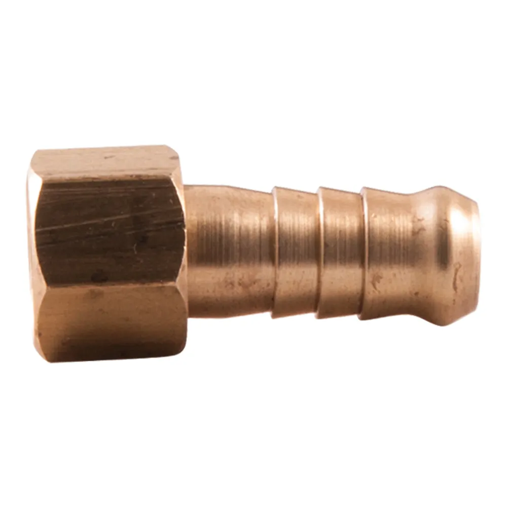 SONSBEEK TAILPIECE 3/8inch BARB 2PK 1/4inch BSP FEMALE, BRASS, SWIVEL