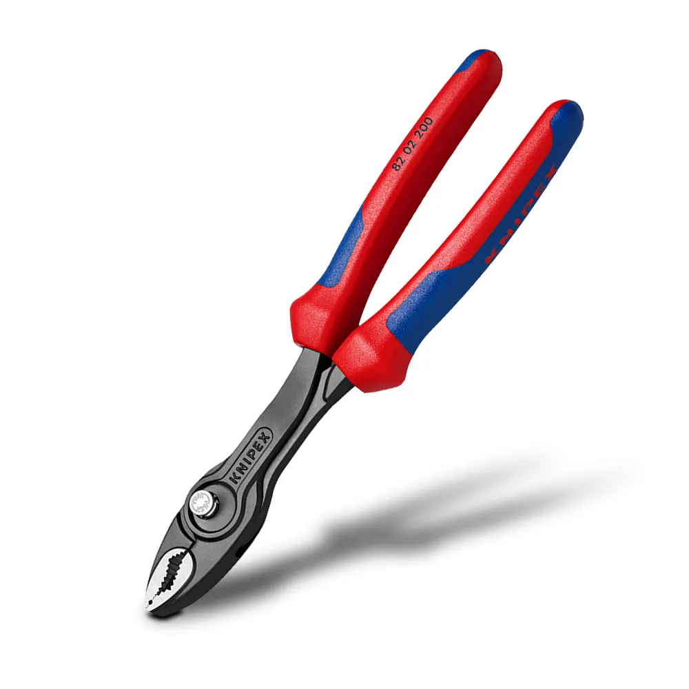 KNIPEX 200mm TwinGrip Slip Joint Plier 8202200SB