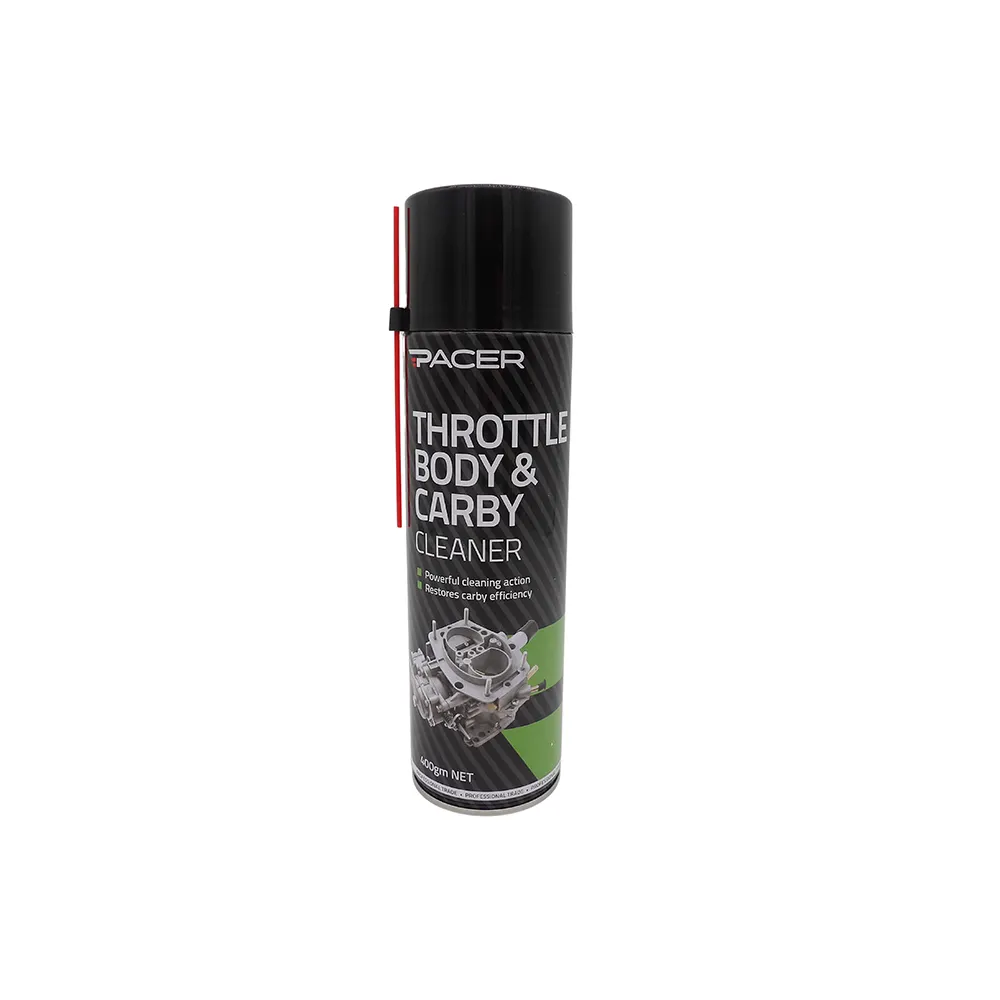 PACER 400g Aerosol Throttle Body and Carby Cleaner PTBCC400