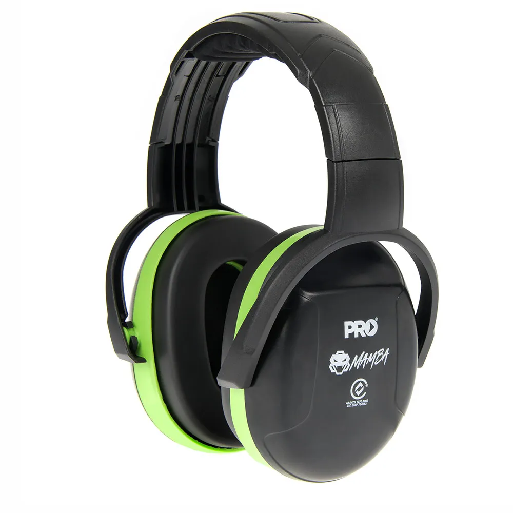 PROCHOICE Class 5 29dB Mamba Slimline PRO Series Earmuffs EMMAMS
