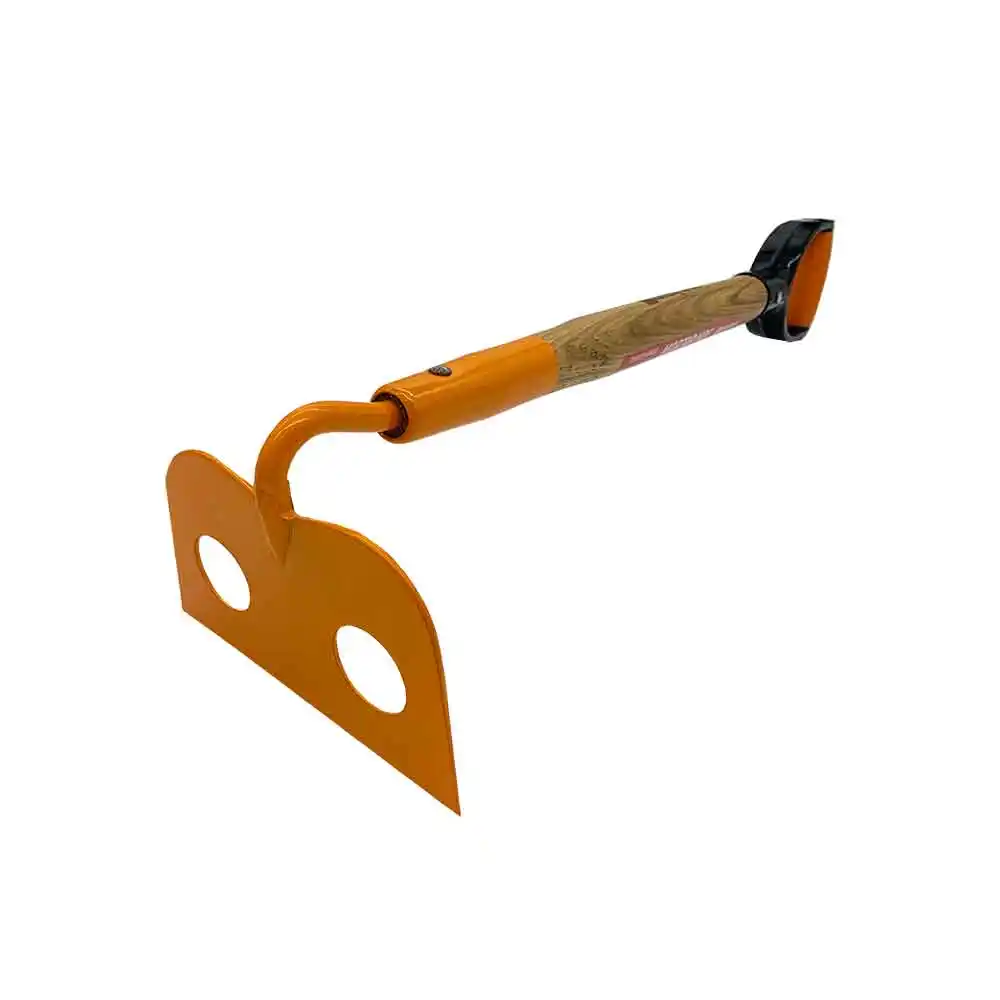 MASTERFINISH 170mm Head 520mm Handle Timber Handle Short Mortar Hoe MFHOE-S