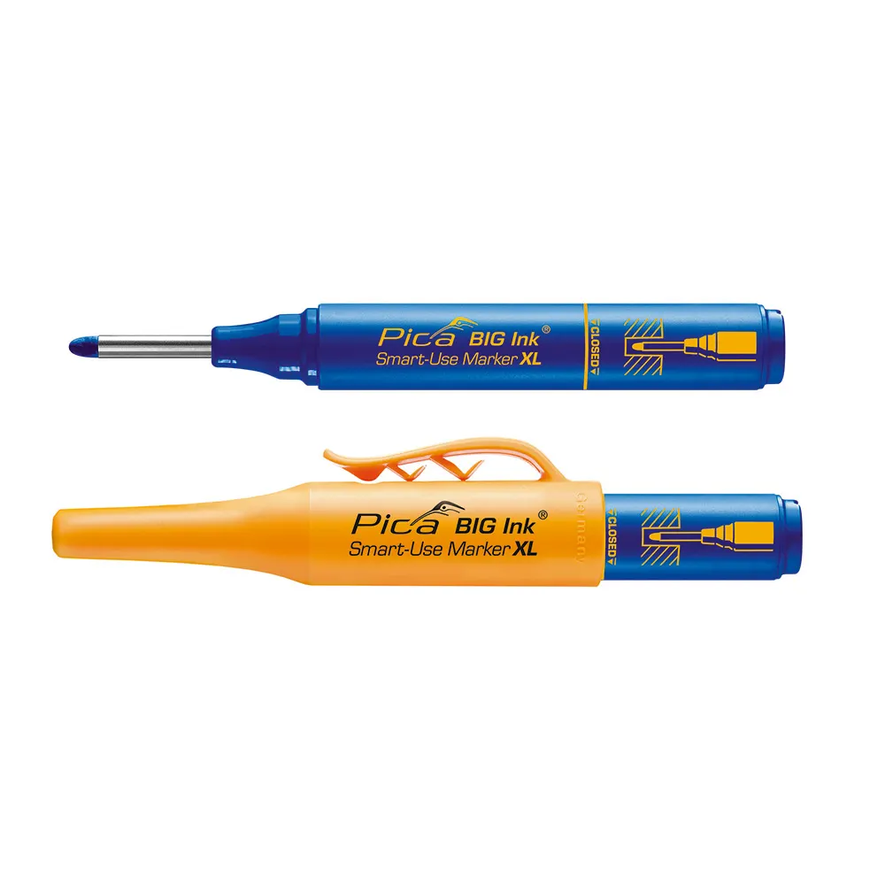 PICA Deep Hole XL Blue Permanent Marker 17041SB