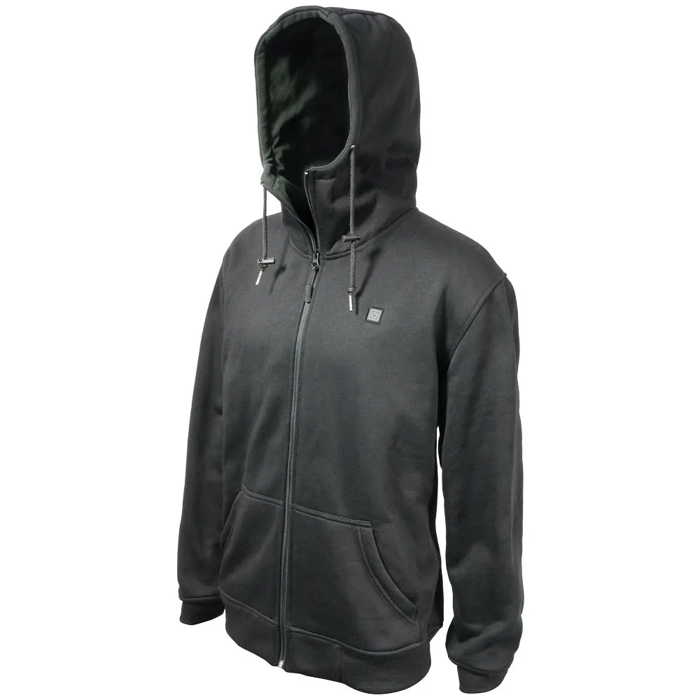 TOTAL TOOLS 3 Zone Heated Hoodie HHBLACK