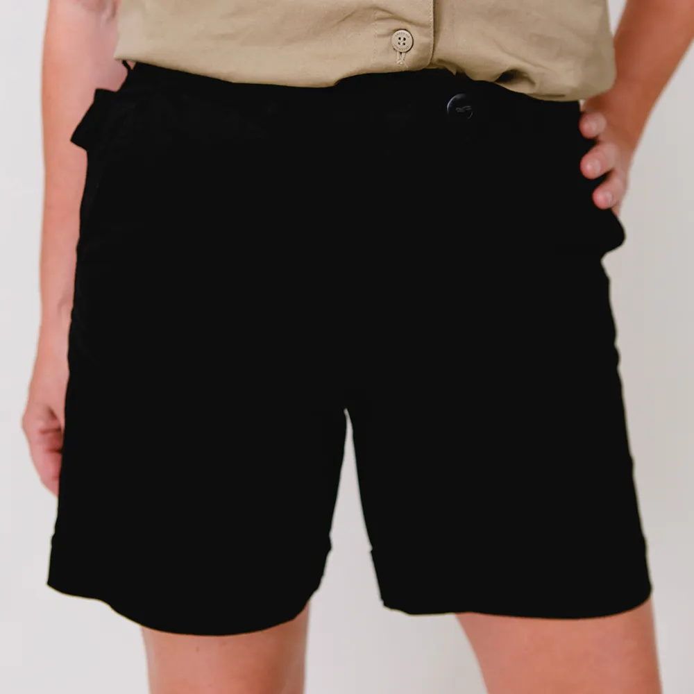 GREEN HIP High Rise Shorts Original Black S-ORIG-BLK 06