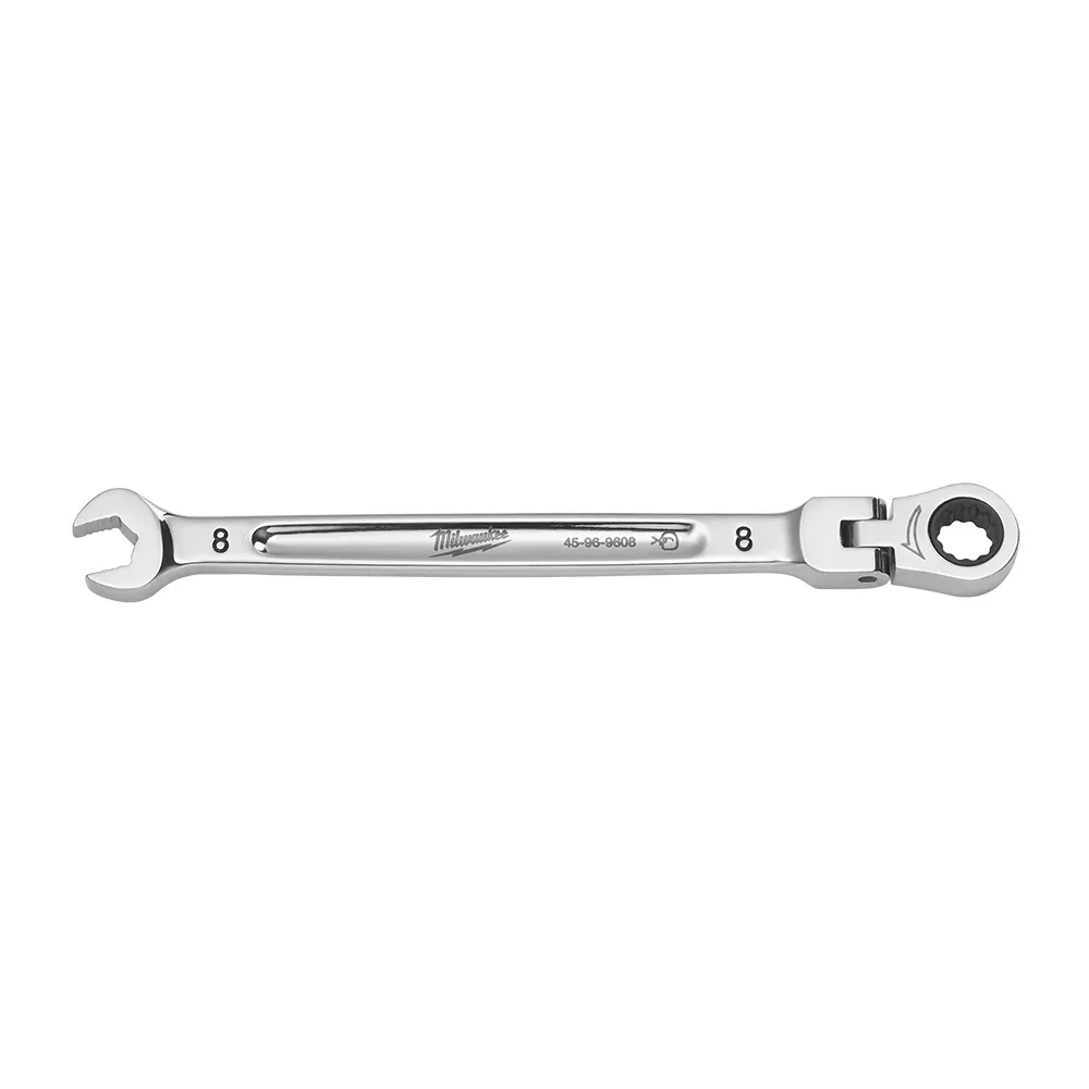MILWAUKEE 8mm Metric R/OE Flex Head Racheting Spanner 45969608