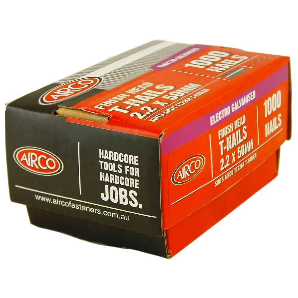 AIRCO FTN Series Brad Nails - 50 x 2.2mm NF21501