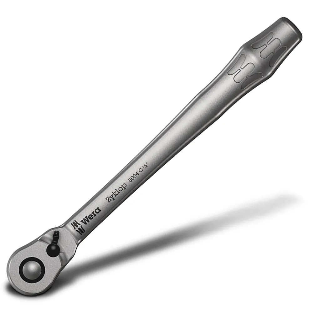 WERA 8004 C Zyklop Metal Ratchet w/ Switch Lever & 1/2" Drive WER004064