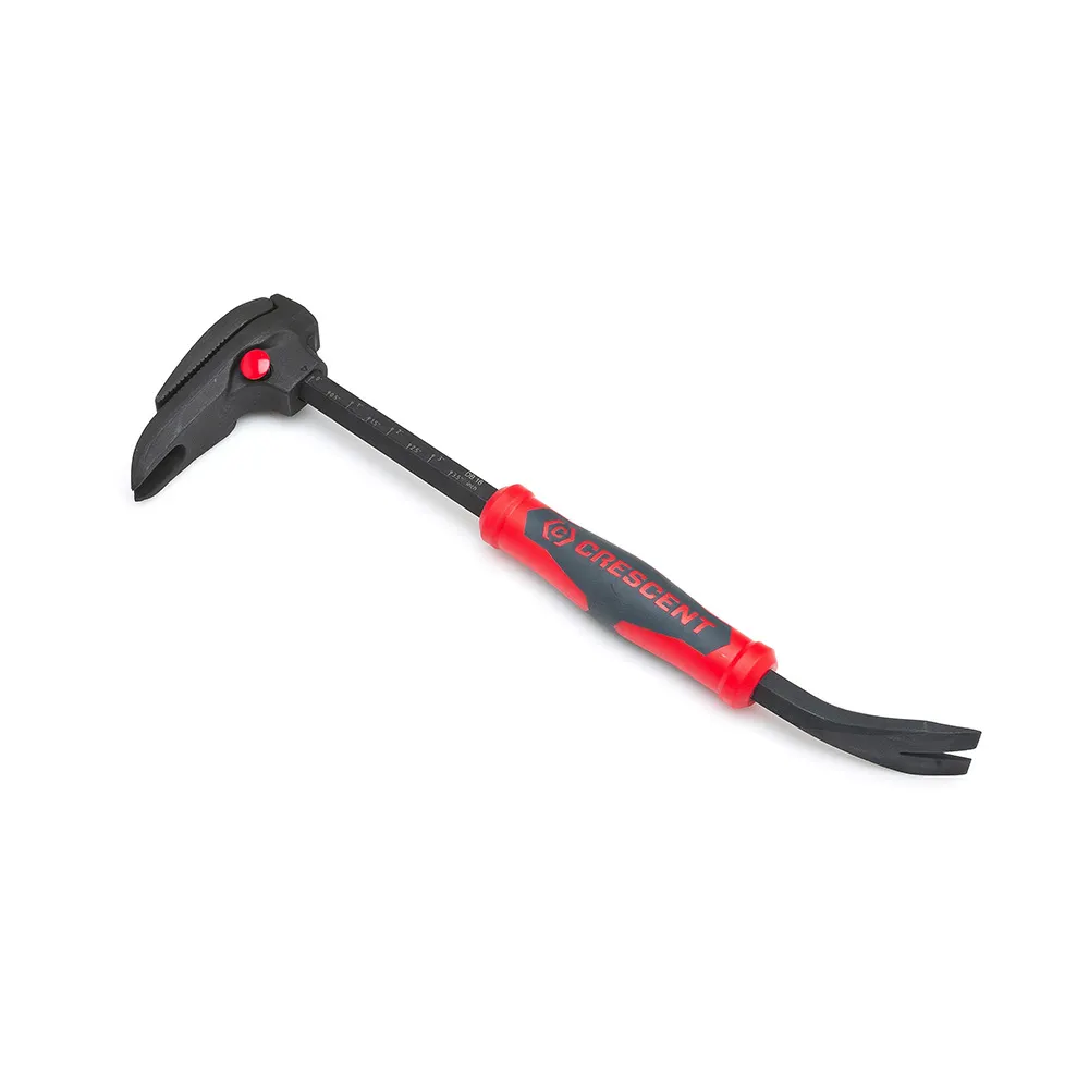 CRESCENT 400MM/16 Code Red Adjustable Pry Bar With Nail Puller  DB16
