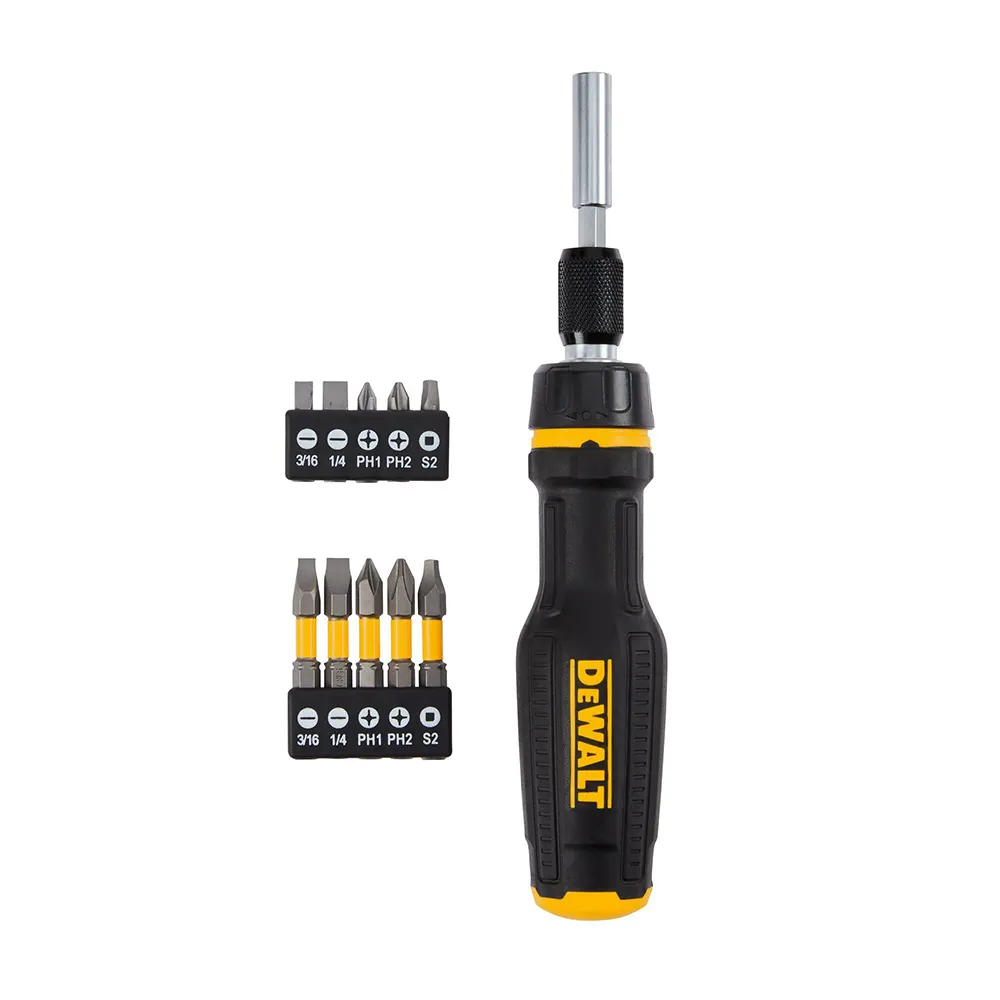 DEWALT 1/4" Ratcheting Screwdriver Set - 10 Piece DWHT68001-0