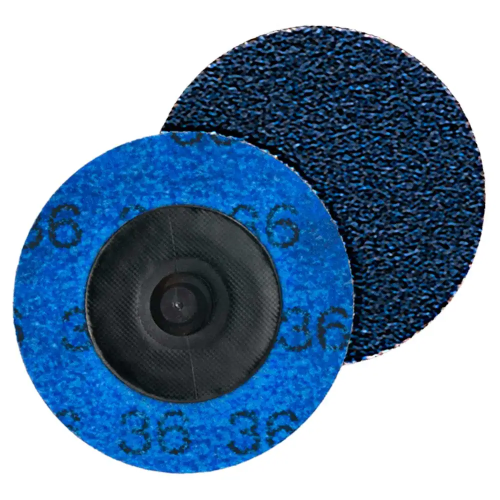 NORTON 50mm 36-Grit Zirconia Quick-Change Sanding Disc - SPEEDLOK - 5 Piece