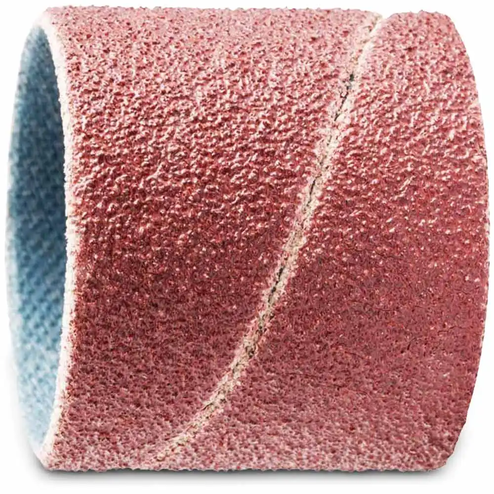 PFERD 25 x 25mm 80-Grit Aluminium Oxide Spiral Bands - 10 Piece