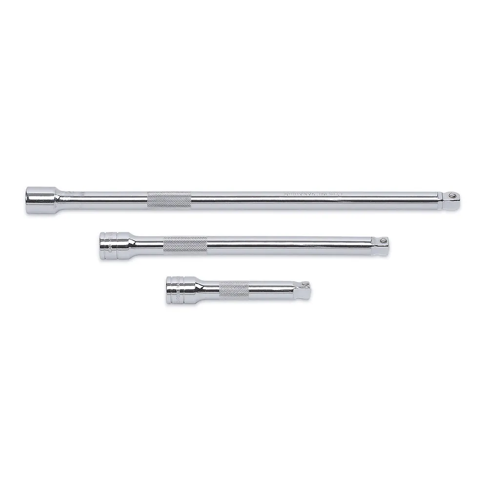 GEARWRENCH 1/2inch Drive Wobble Extension Set 5", 10" & 15" - 3 Piece 81301