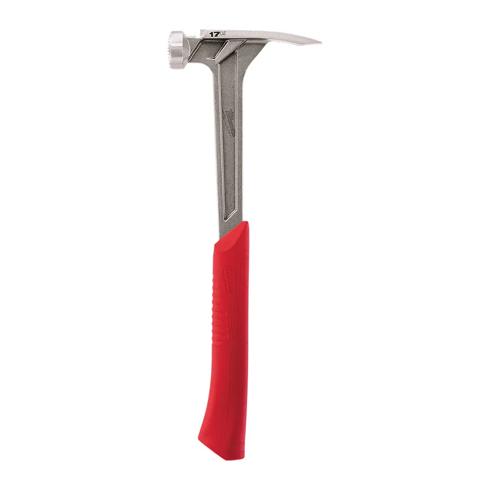 MILWAUKEE 17oz Milled Face Framing Claw Hammer 48229016A