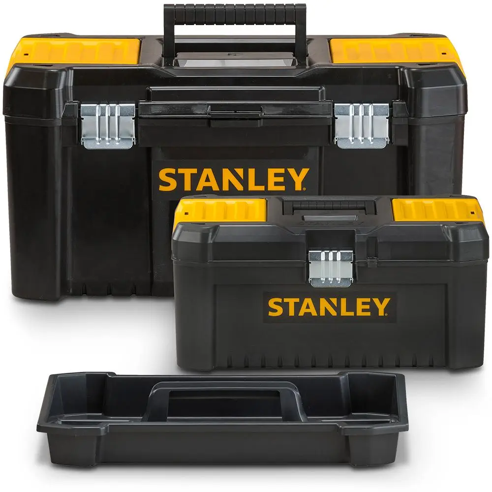 STANLEY 480mm Essentials Plastic Toolbox w/ 320mm Toolbox STST1-75772