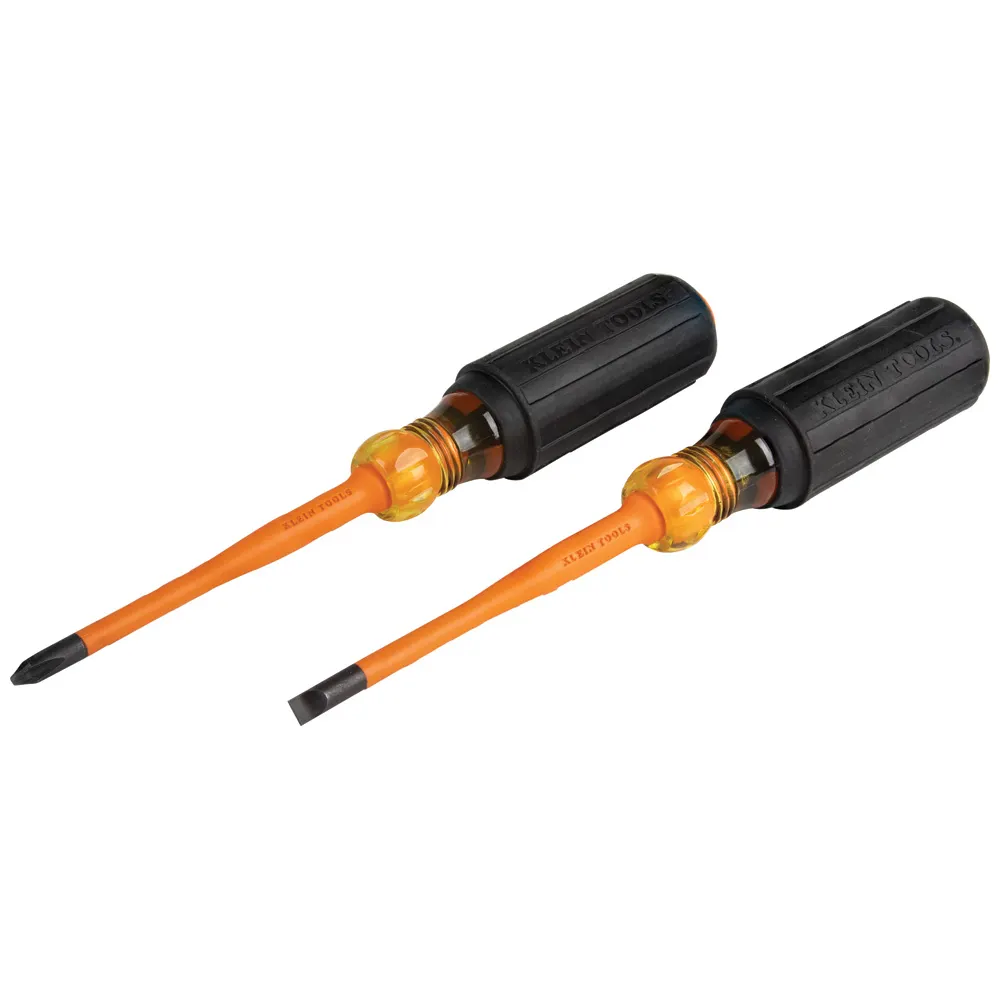 KLEIN 1000V Slim Tip VDE Screwdriver Set - 2 Piece A33732INS