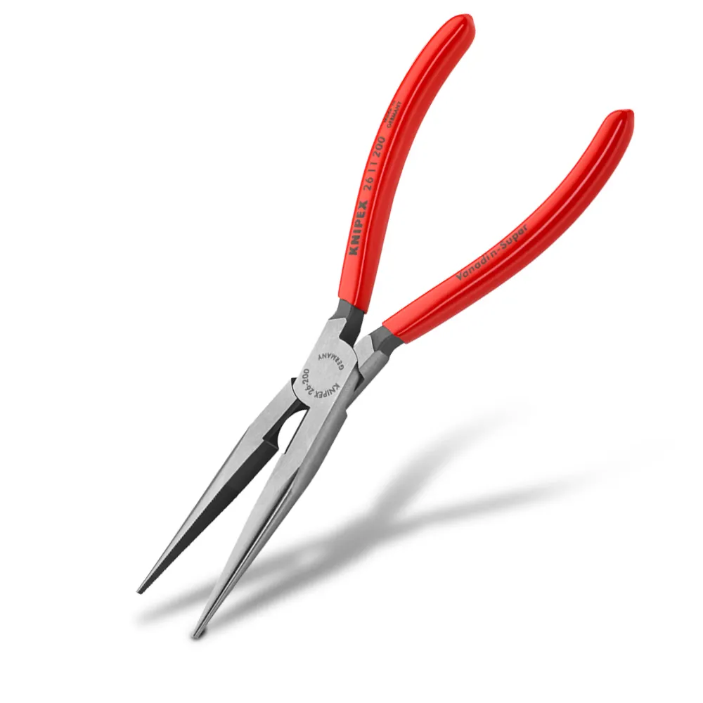 KNIPEX 200mm Snipe Nose Side Cutting Pliers 2611200SB