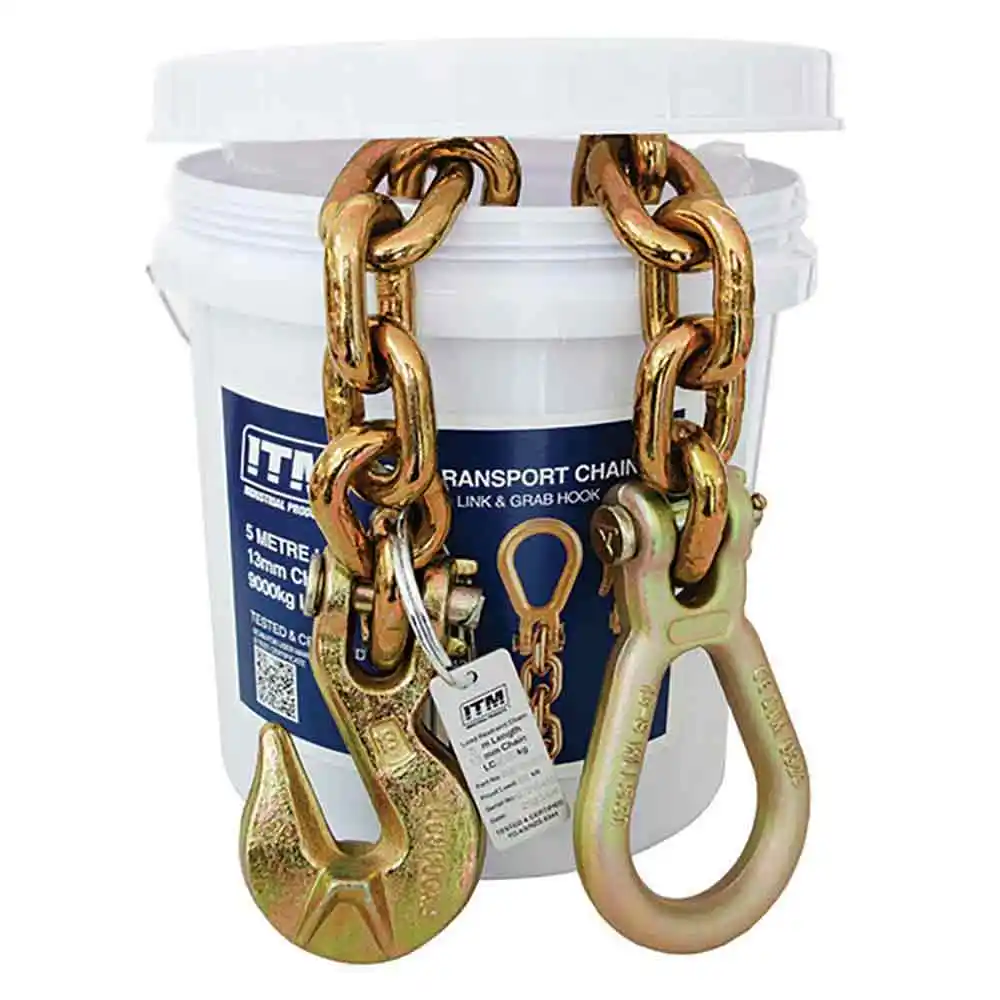 ITM 9T Lug Grab Hook Transport Chain TM9715-09005