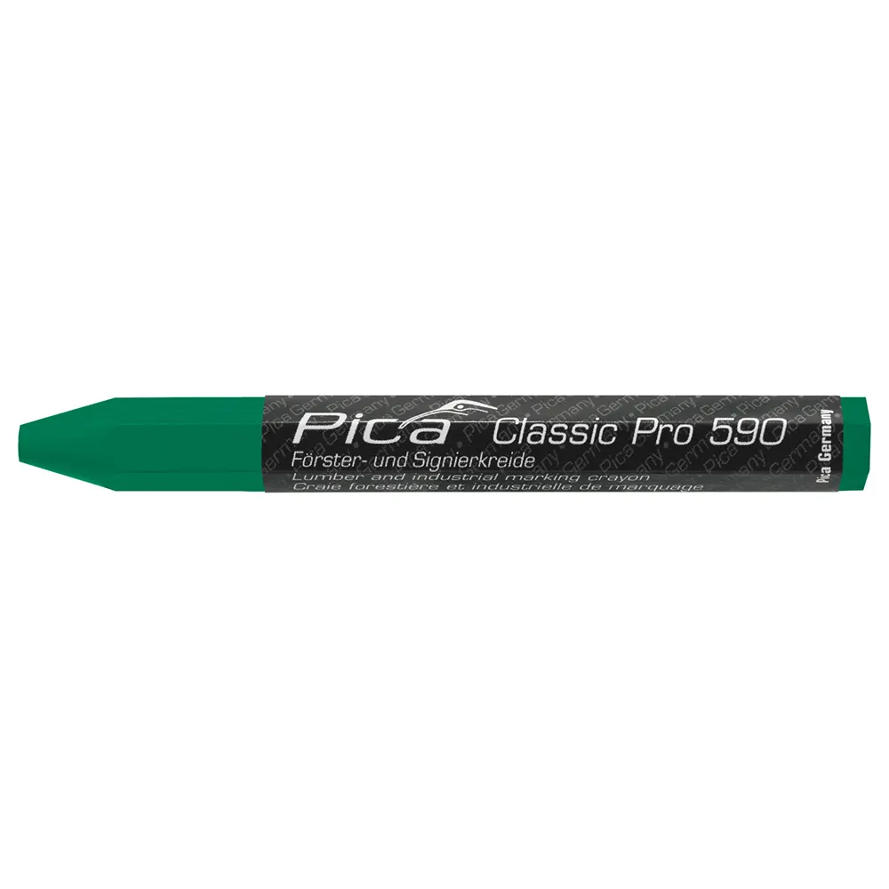 PICA Classic Pro 590 Lumber & Industrial Marking Crayon Green 59036
