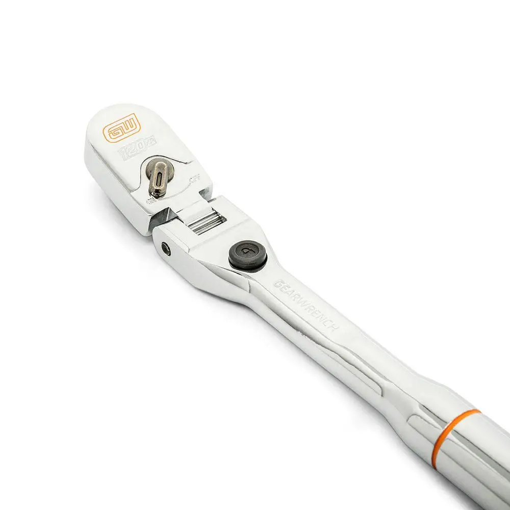 GEARWRENCH 1/4inch Drive 120p Locking Flex Head Ratcheting Spanner 81054