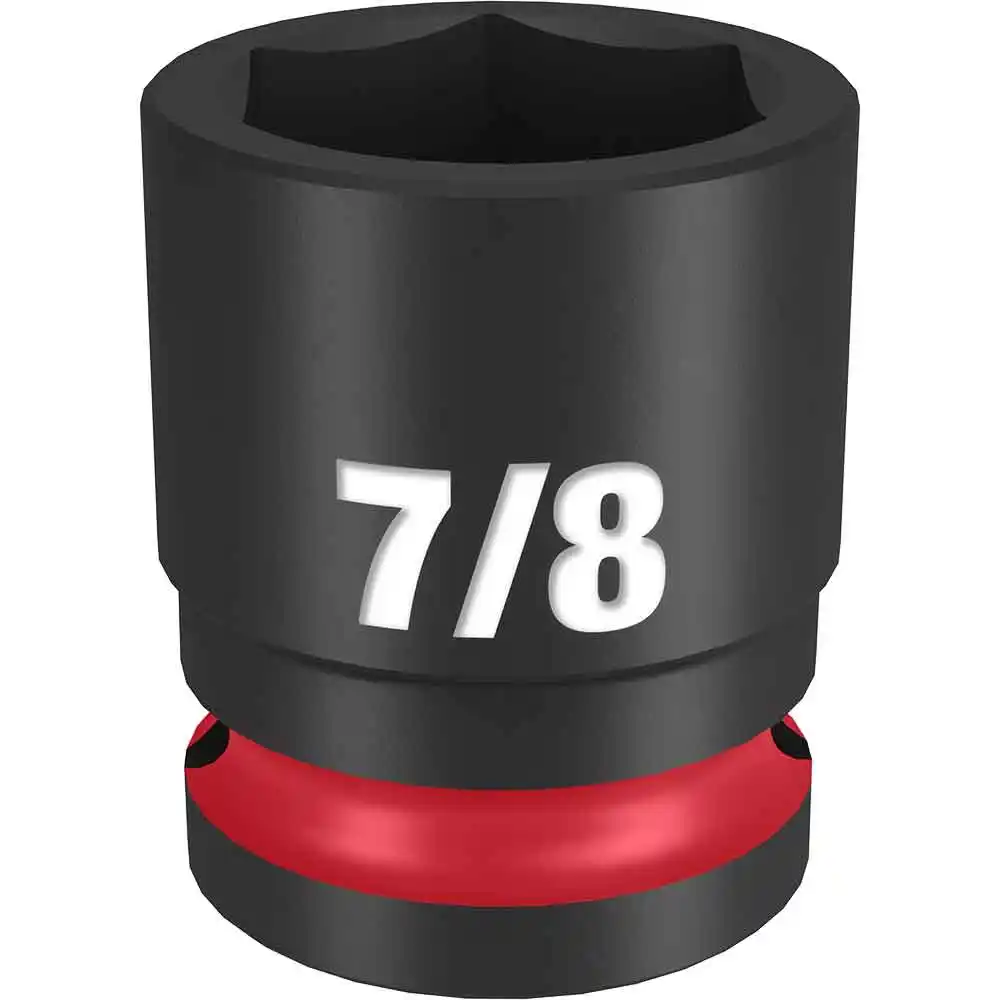 MILWAUKEE SHOCKWAVE 1/2" Drive 7/8" Standard 6 Point Impact Socket 49666208