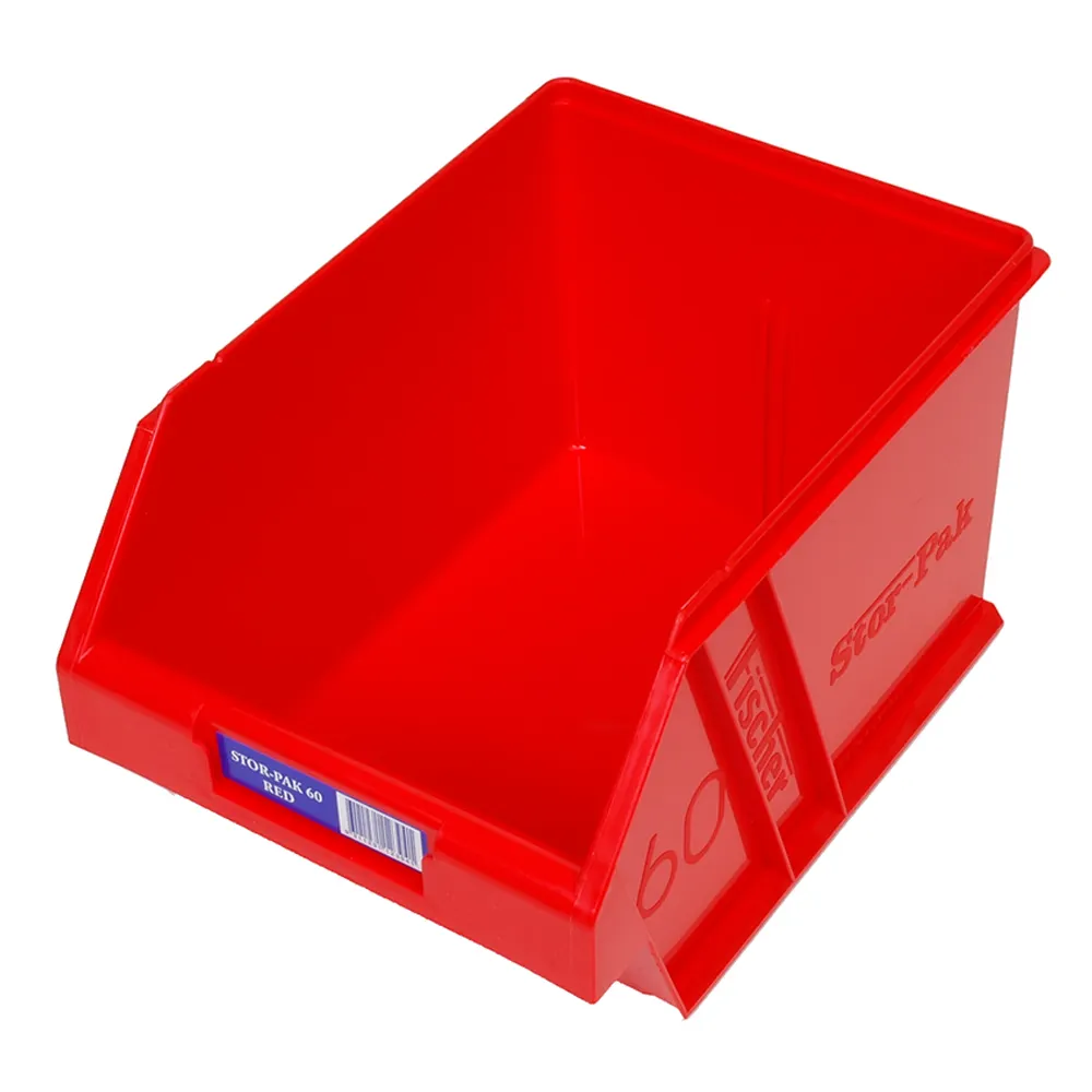 FISCHER 200 x 275 x 165mm STOR-PAK 60 Red Storage Bin 1H-063R