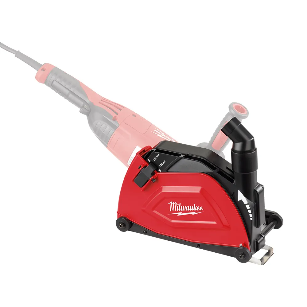 MILWAUKEE 180/230mm Dust Extraction Cutting Shroud DEC230 4932459341
