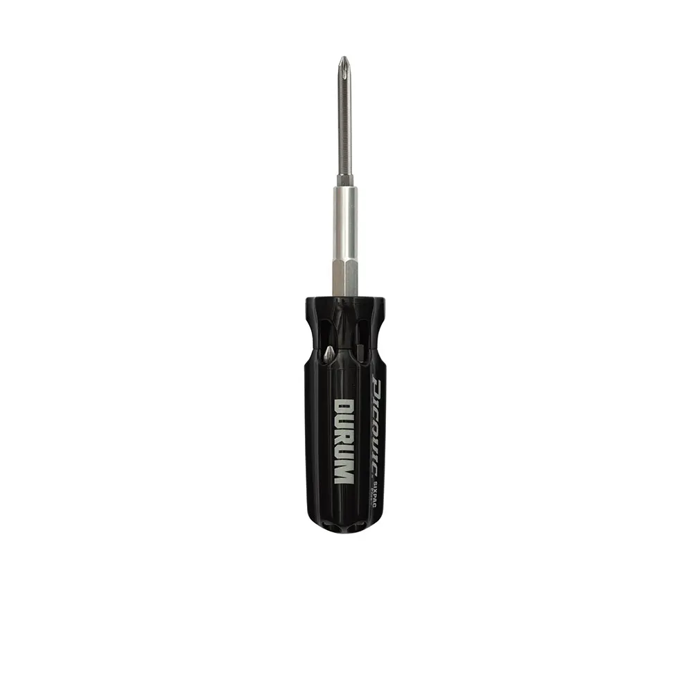 DURUM 75mm Picquic Sixpac Plus Multi-Bit Screwdriver DB99001