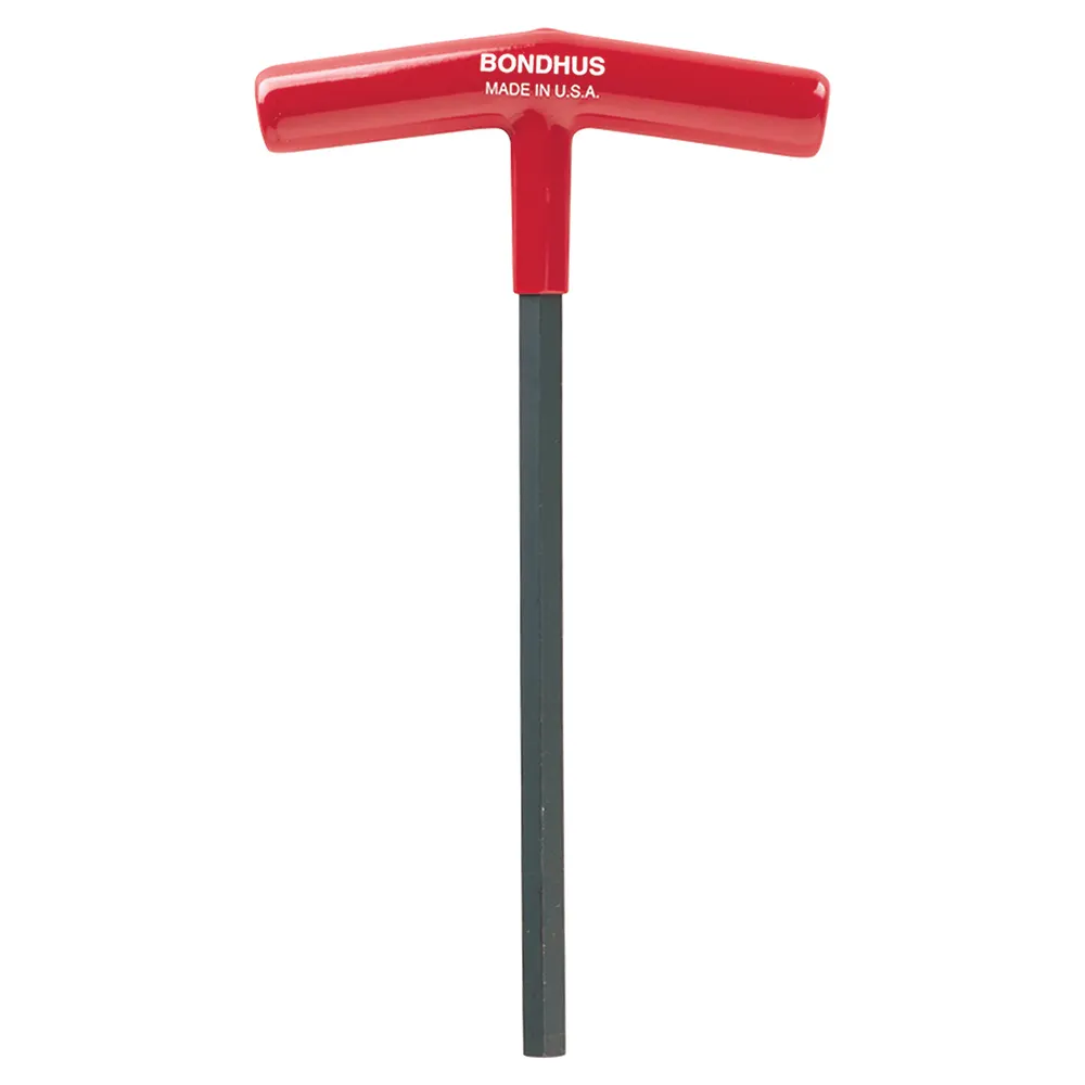 BONDHUS 1/4inch Hex T-Handle 6.5inch 165Mm BD13312