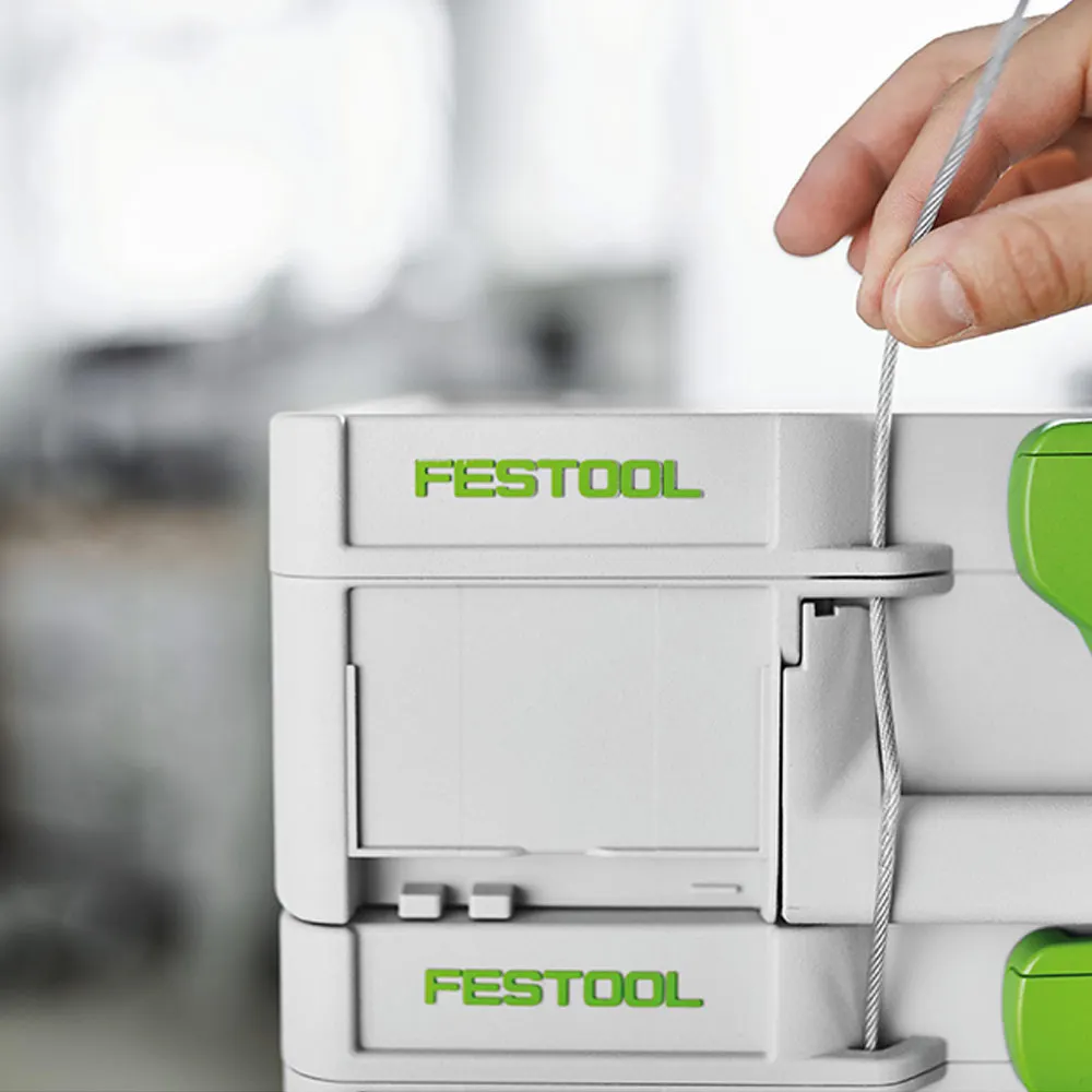 FESTOOL 237mm x 508mm  SYS3L237 Storage Box Systainer3 - Large  204848