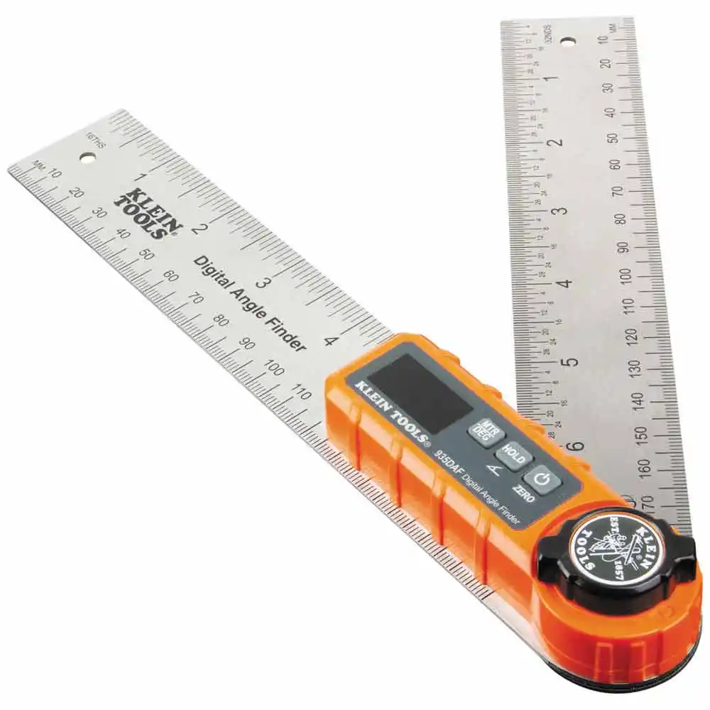 KLEIN 215mm +/- 0.2 Accuracy Digital Angle Ruler Level A-935DAF
