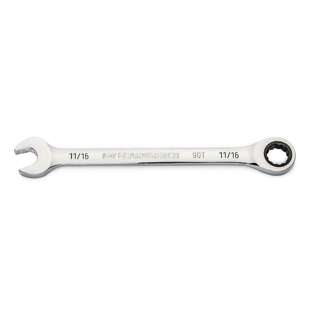 GEARWRENCH 11/16" 90T Ratcheting Combination Wrench 86948