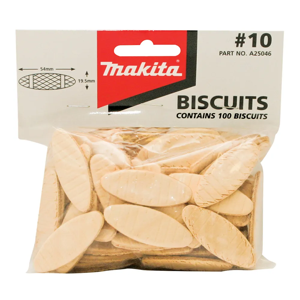 MAKITA 54mm x 19.5mm Biscuit No. 10 100 Piece A25046