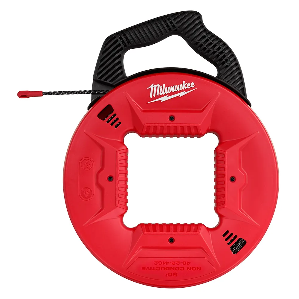 MILWAUKEE 15m/50ft Polyester Fish Tape Plastic Tip 48224162