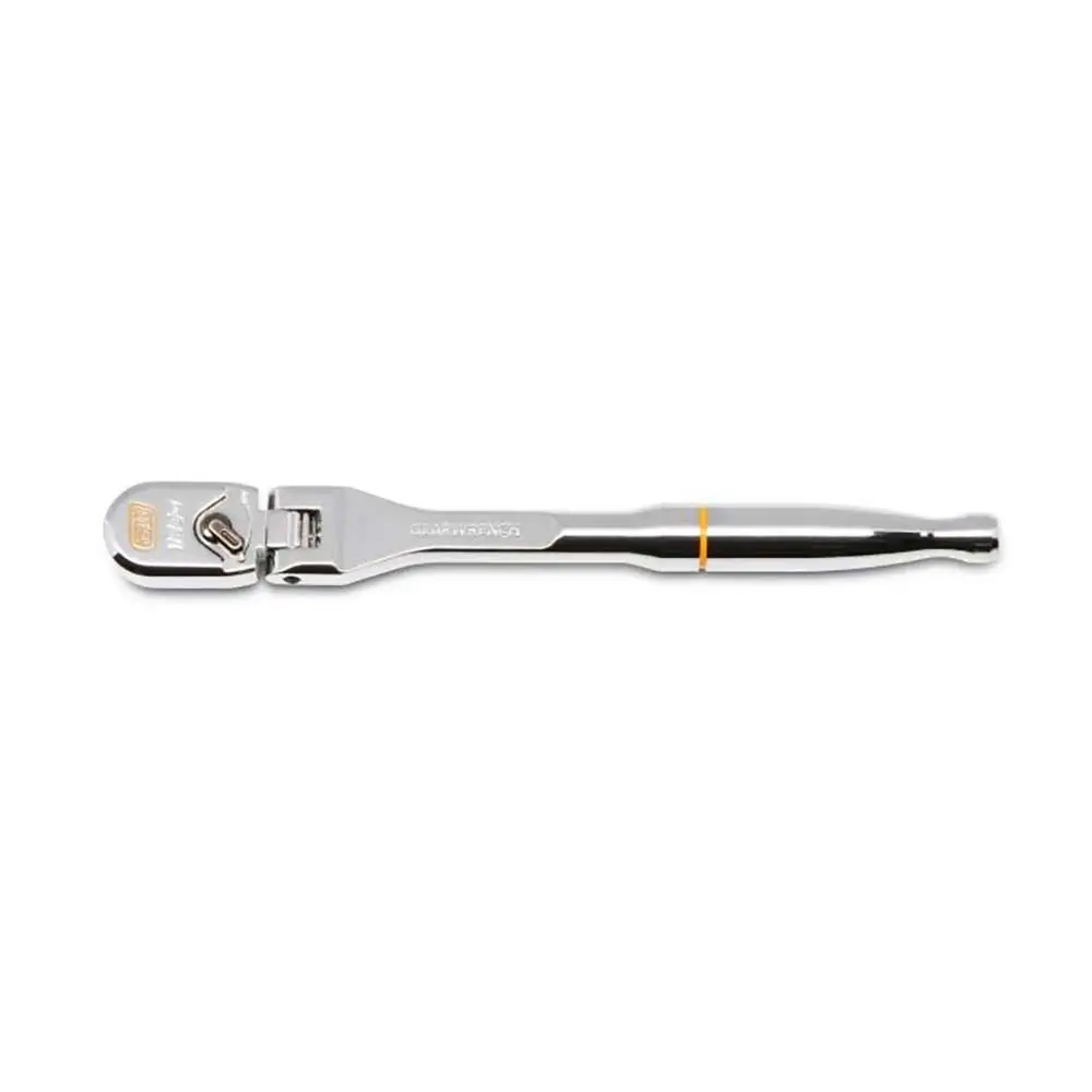 GEARWRENCH 1/4inch Drive 120XP Full Polish Chrome Flex Head Teardrop Ratchet 81012XP