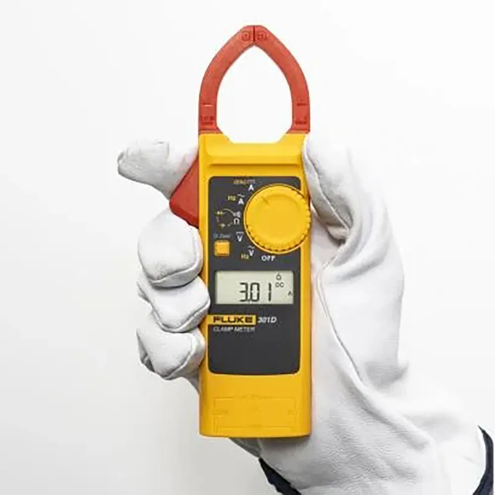FLUKE 600V 600A AC/DC Diode Capacitance Resistance Clamp Meter FLU301D