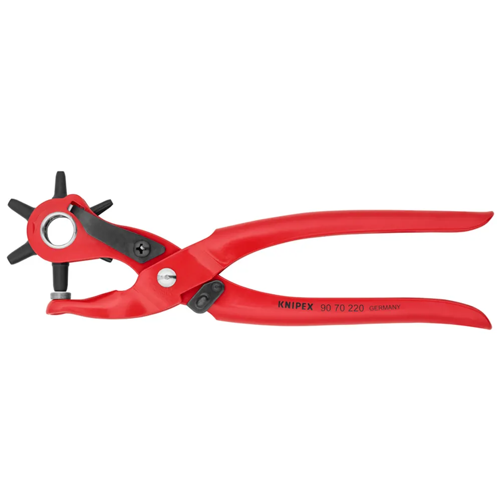 KNIPEX 220mm Revolving Punch Plier 9070220SB