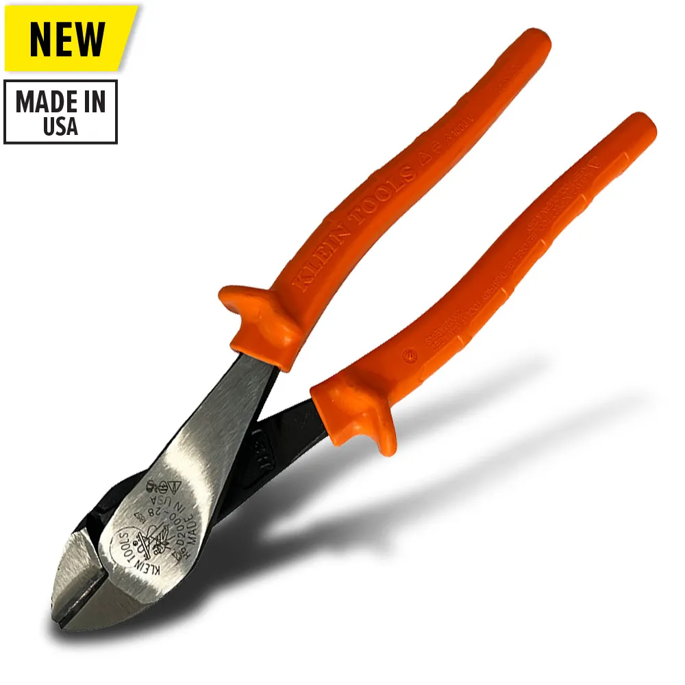 KLEIN 207mm  Insulated Diagonal Side Cutter Pliers A-2000-28A-EINS