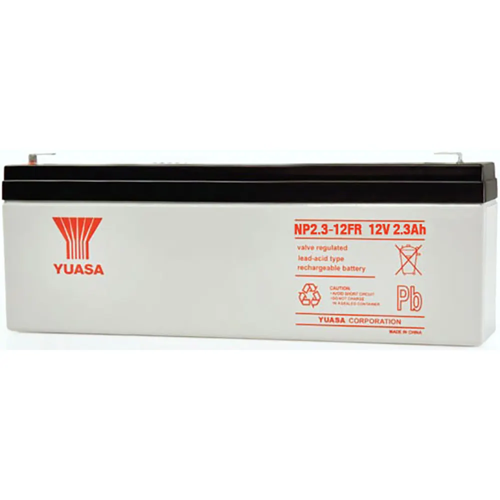 YUASA NP (VRLA) 12V 2.3Ah NP2.3-12 FR VRLA Car Battery 175006