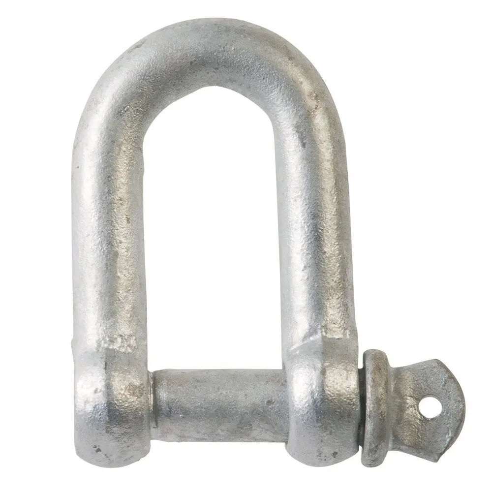 BEAVER 6mm Hot Dipped Galvanised Commercial Dee Shackles 200306P